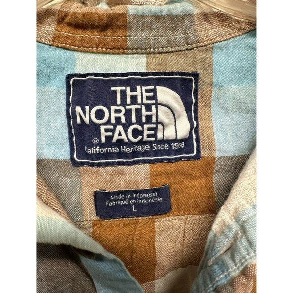 The North Face Men's Short Sleeve Button Up Size Large - Picture 2 of 4